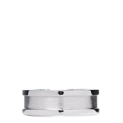 Cartier 18K White Gold 6.5mm C De Ring 54 6.75 3 of 4