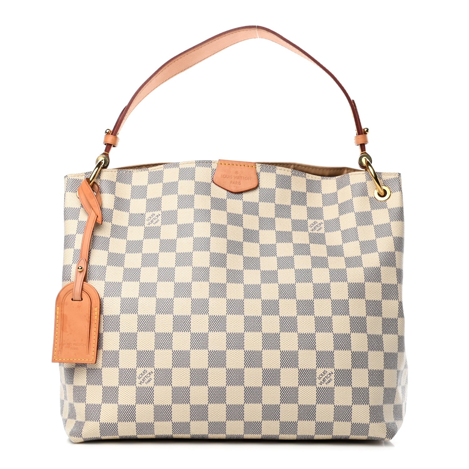 Louis Vuitton Damier Azur Graceful PM Beige 1 of 4