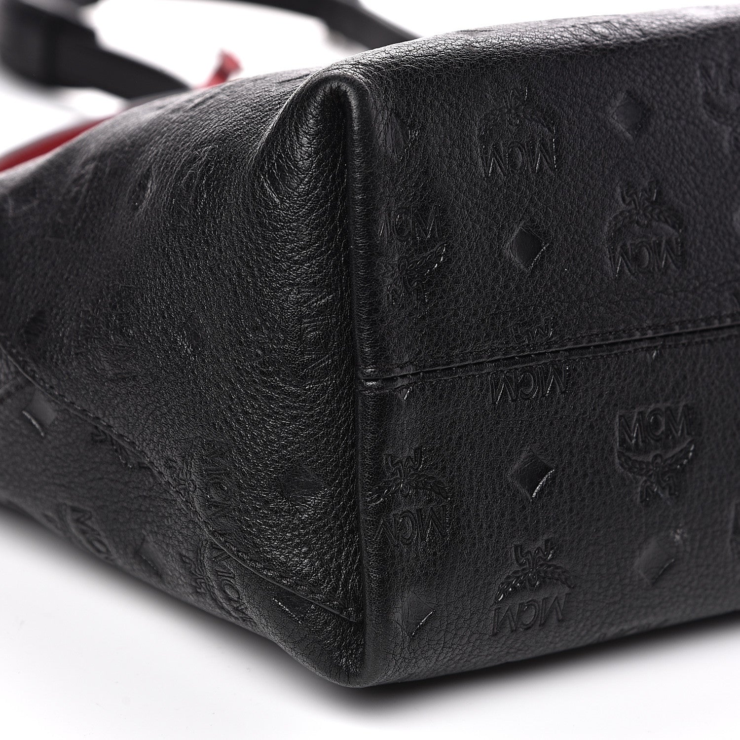 MCM Calfskin Ottomar Medium Klara Hobo Black 9 of 15