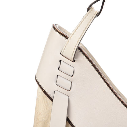 Gucci Monogram Half Moon Hobo White 11 of 16