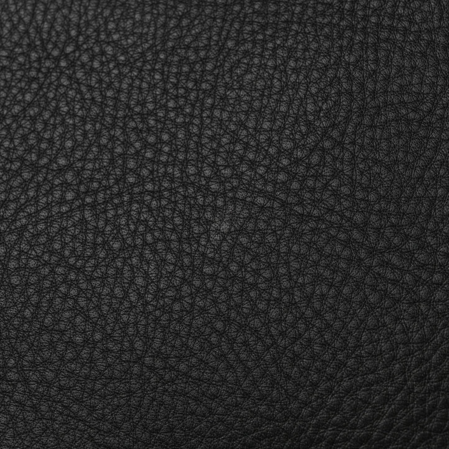 Calfskin Large Everyday Zip Pouch Black
