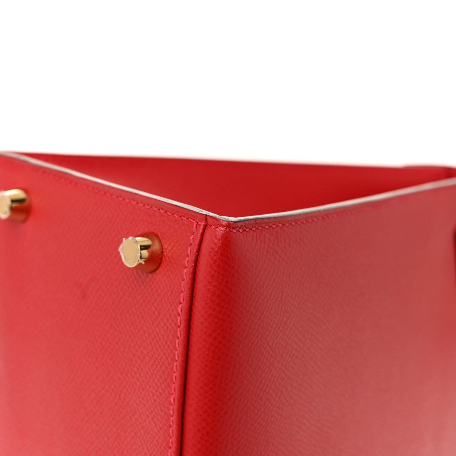 Hermes Epsom Kelly Sellier 28 Rouge Casaque 14 of 15