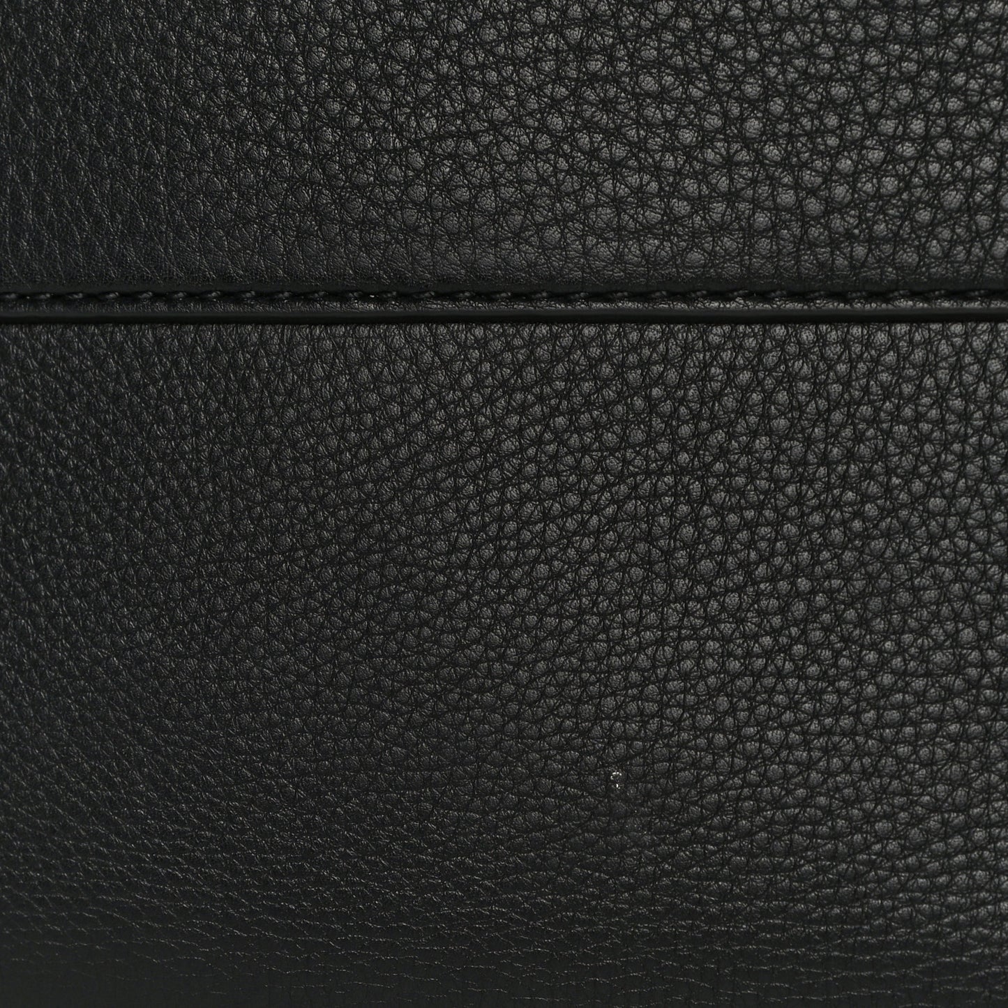 Soft Grain Calfskin Medium Belt Bag Black