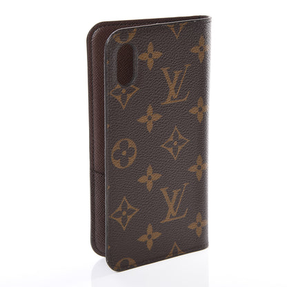 Louis Vuitton Monogram iPhone XS Max Folio Case 2 of 11
