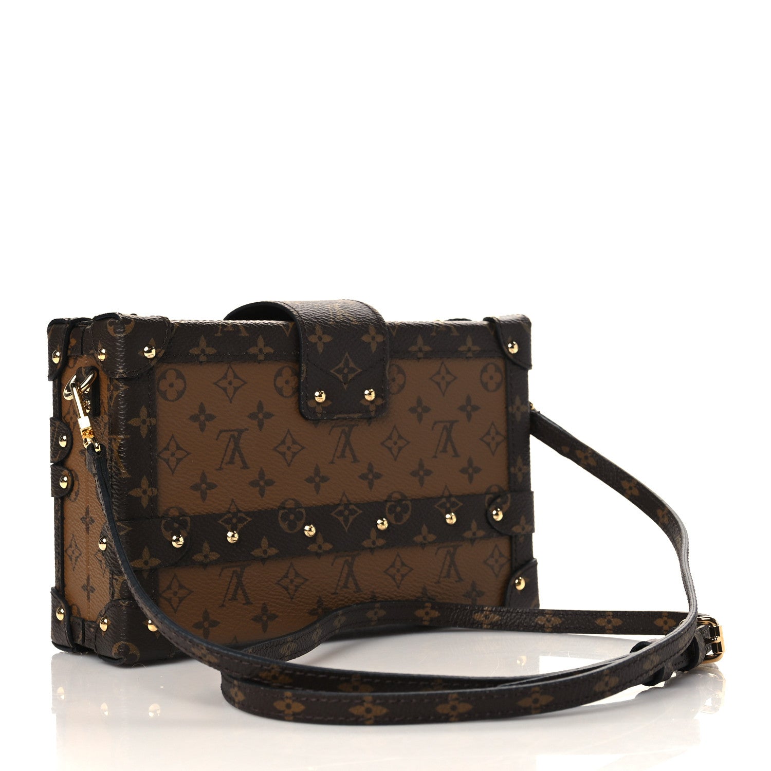 Louis Vuitton Reverse Monogram Petite Malle 3 of 9
