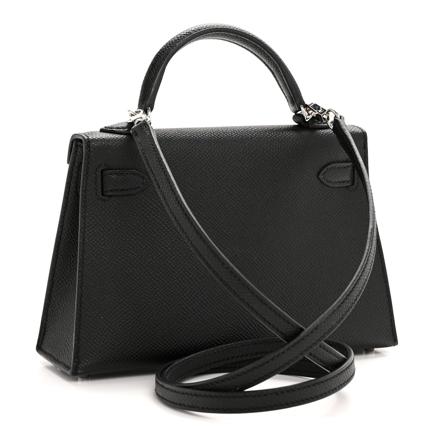 Epsom Mini Kelly Sellier 20 Black