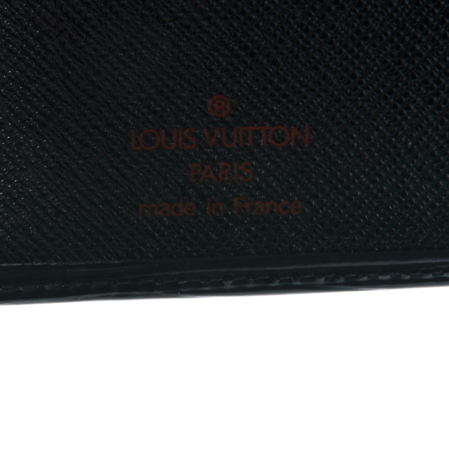 Louis Vuitton Epi Porte-Billets Compact Wallet Black 6 of 7