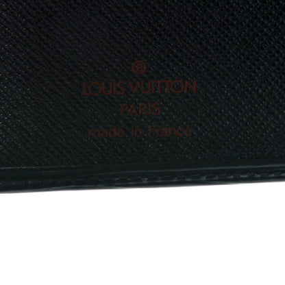 Louis Vuitton Epi Porte-Billets Compact Wallet Black 6 of 7