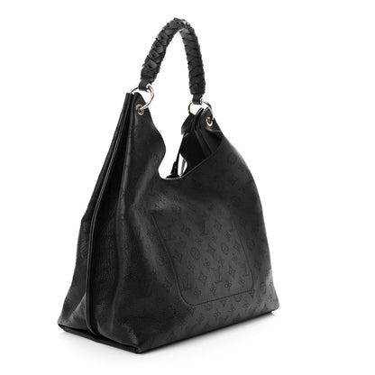 Louis Vuitton Mahina Carmel Hobo Black 3 of 11