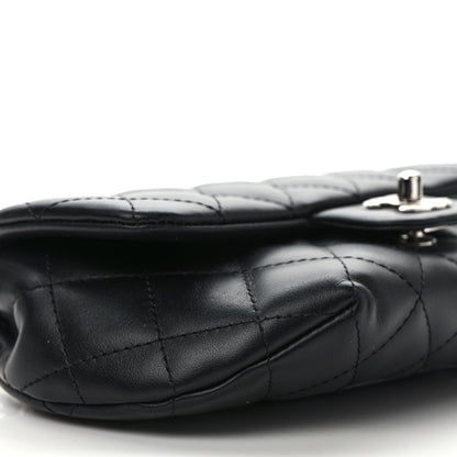 Chanel Calfskin Quilted CC Uniform Flap Belt Bag Black 8 of 9