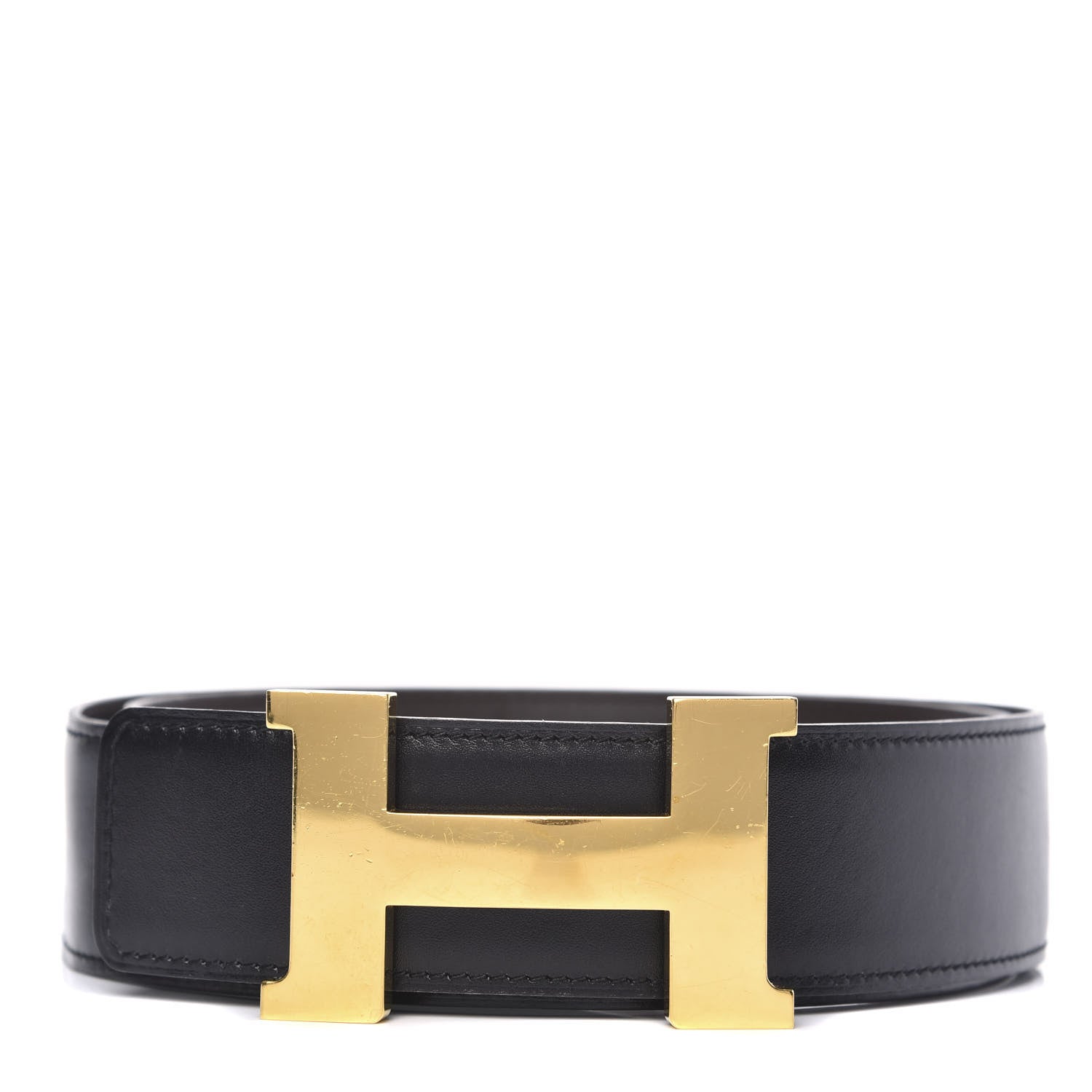 Hermes Box Chamonix 42mm Constance Belt 95 Black Chocolate 1 of 6