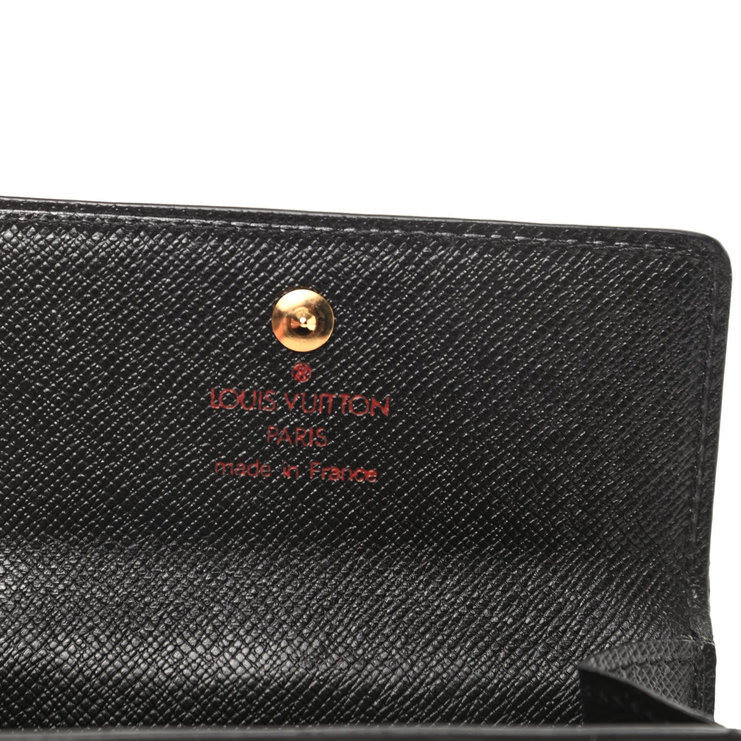 Louis Vuitton Epi Ludlow Wallet Black 7 of 9