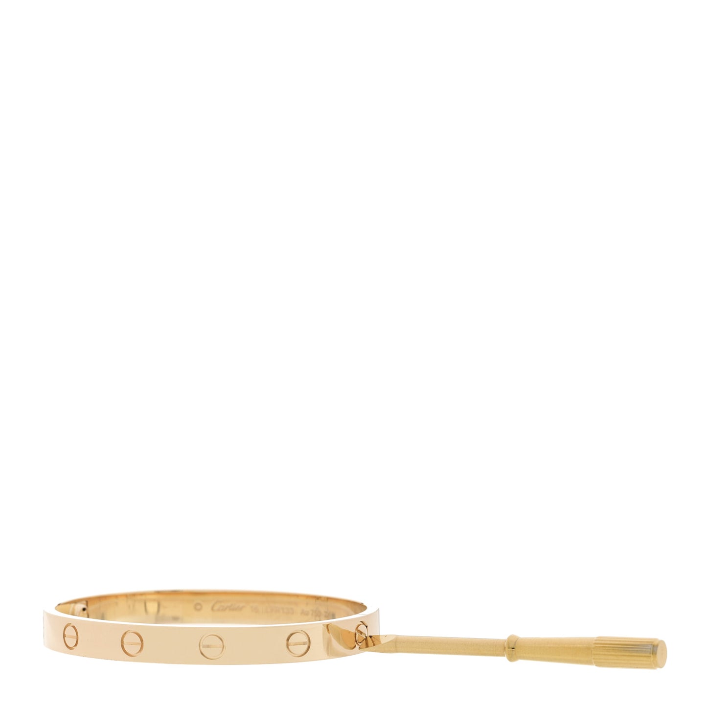18K Yellow Gold LOVE Bracelet 16