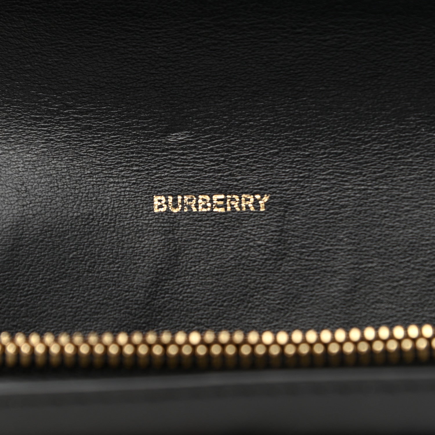 Burberry Vintage Check Grain Calfskin Halton Wallet Black 6 of 11