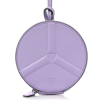Moynat Reve Calfskin Zippy Wheel Coin Purse Lavande 3 of 5