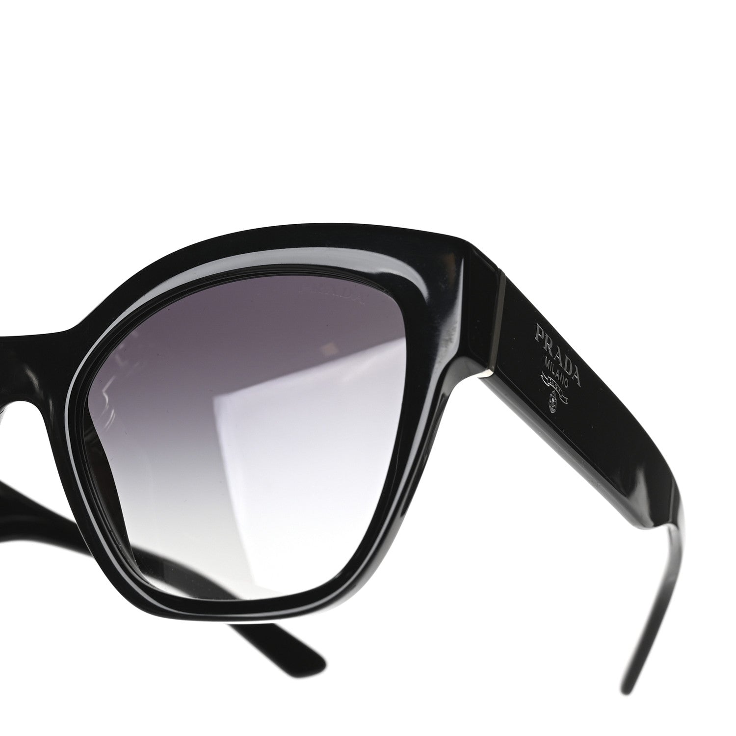 Prada Acetate Sunglasses SPR 17Z Black 7 of 8