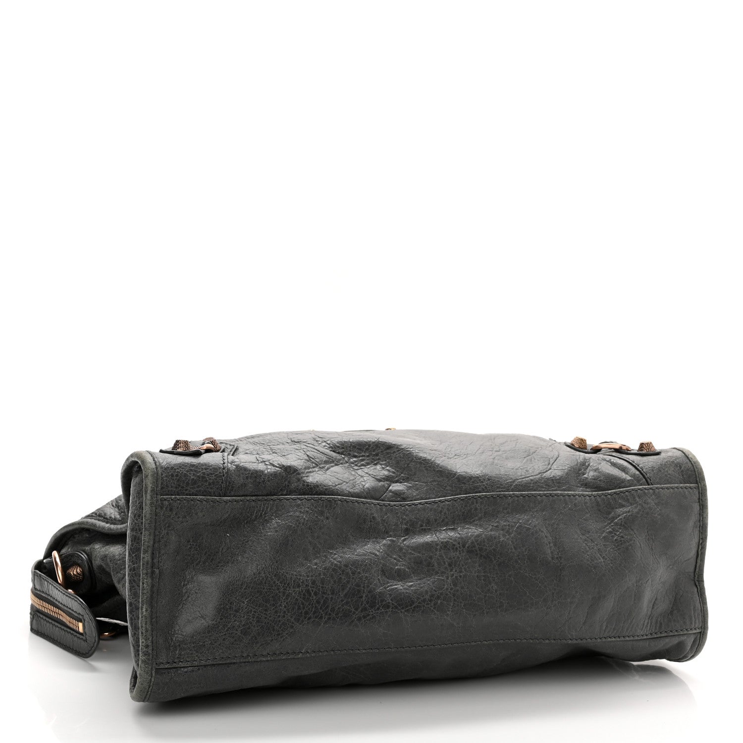 Balenciaga Agneau Giant 12 Rose Gold Hardware City Gris Tarmac Malachite 4 of 13