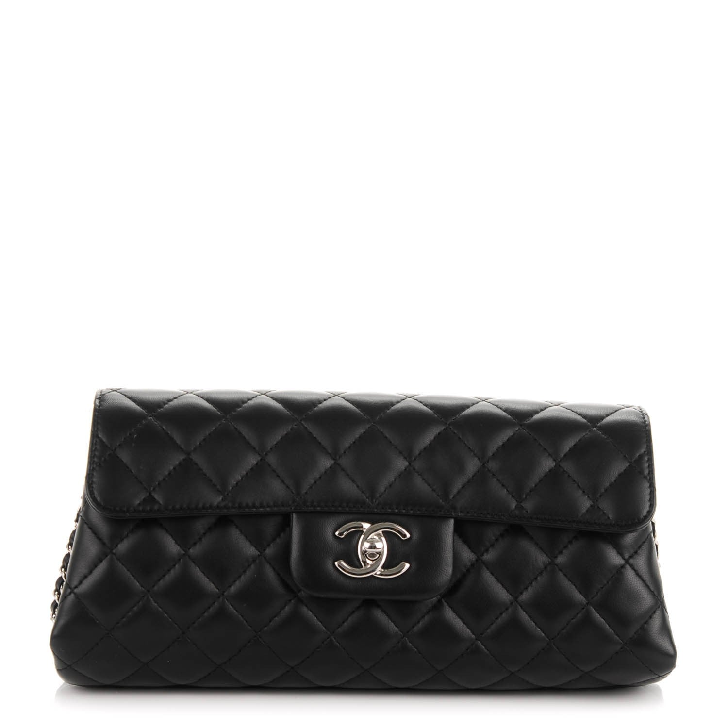 Chanel Lambskin By 4 Flap Crossbody Black 1 of 7