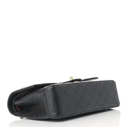 Chanel Caviar Quilted Medium Double Flap Black 4 of 11