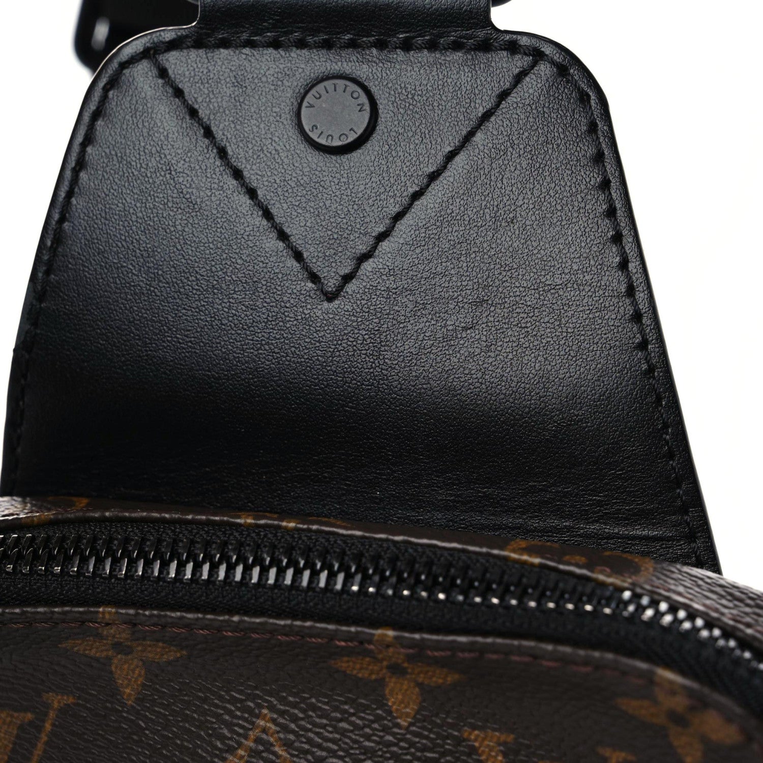Louis Vuitton Monogram Macassar Avenue Sling Bag 9 of 12