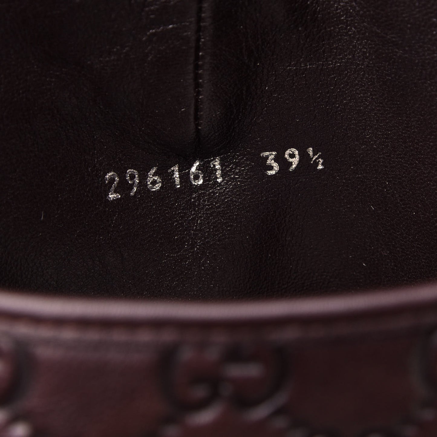 Guccissima Calfskin Miro Soft Knee High Riding Boots 39.5 Chocolate