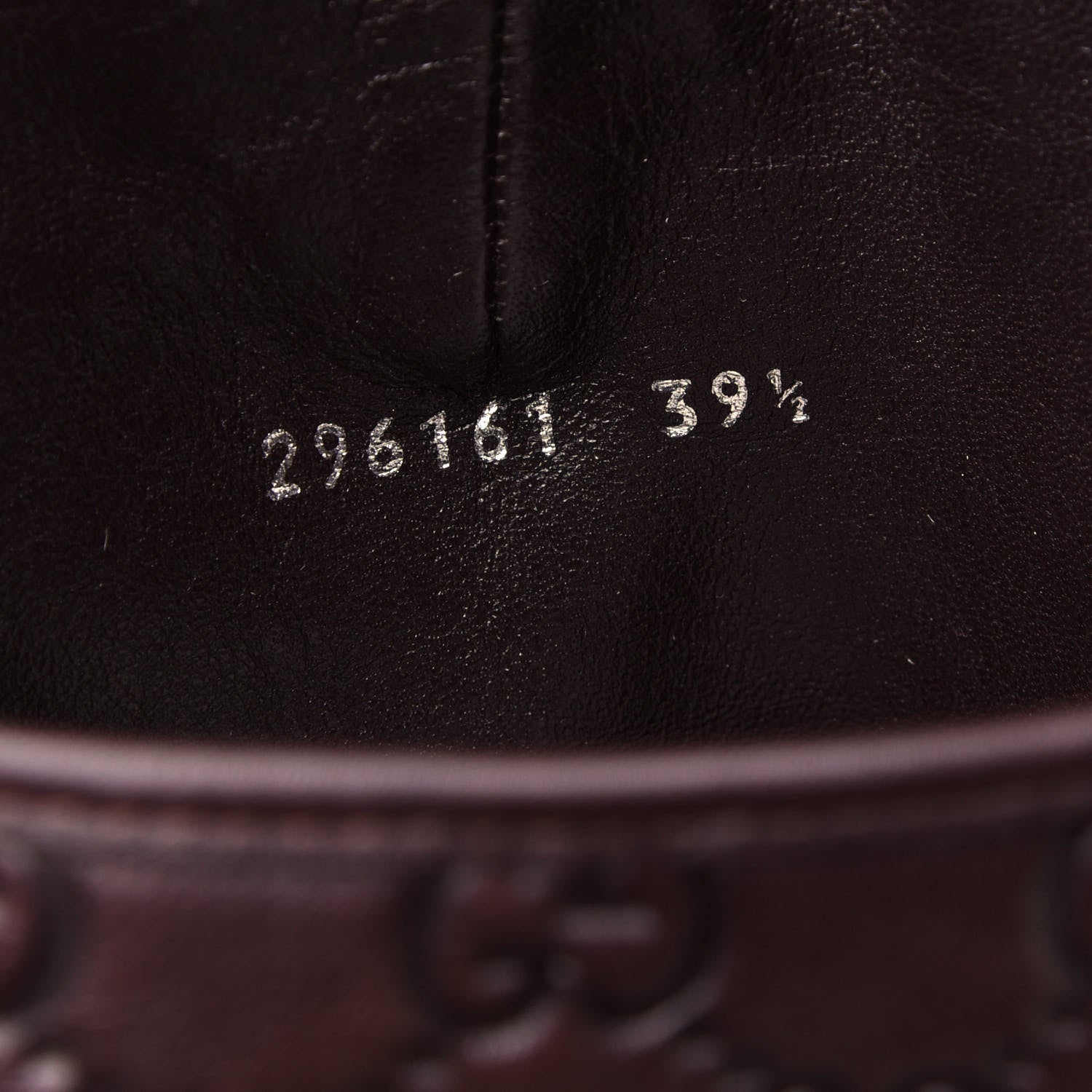 Gucci Guccissima Calfskin Miro Soft Knee High Riding Boots 39.5 Chocolate 7 of 7