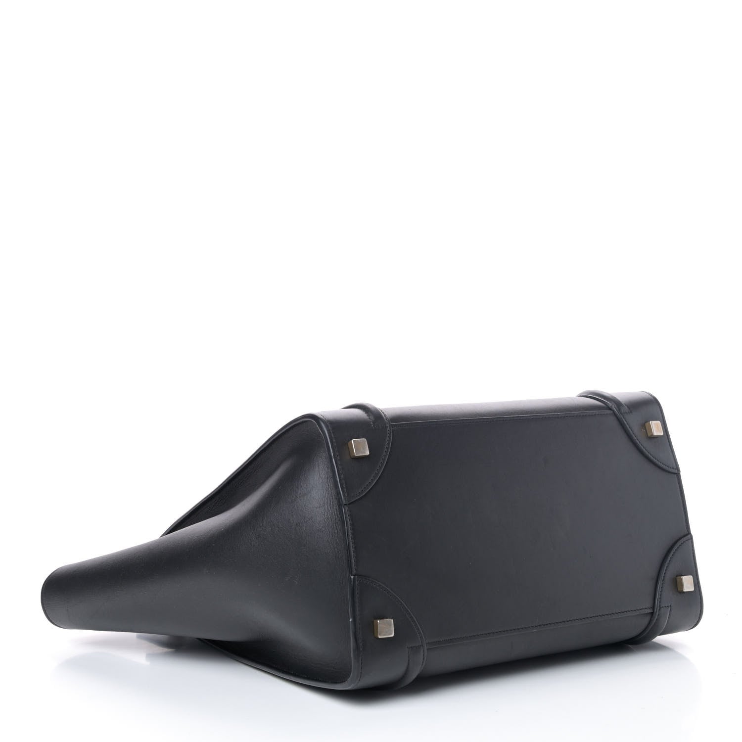 Celine Smooth Calfskin Mini Luggage Black 3 of 4
