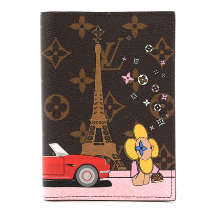 Louis Vuitton Monogram 2019 Christmas Animation Passport Cover Rouge 1 of 14