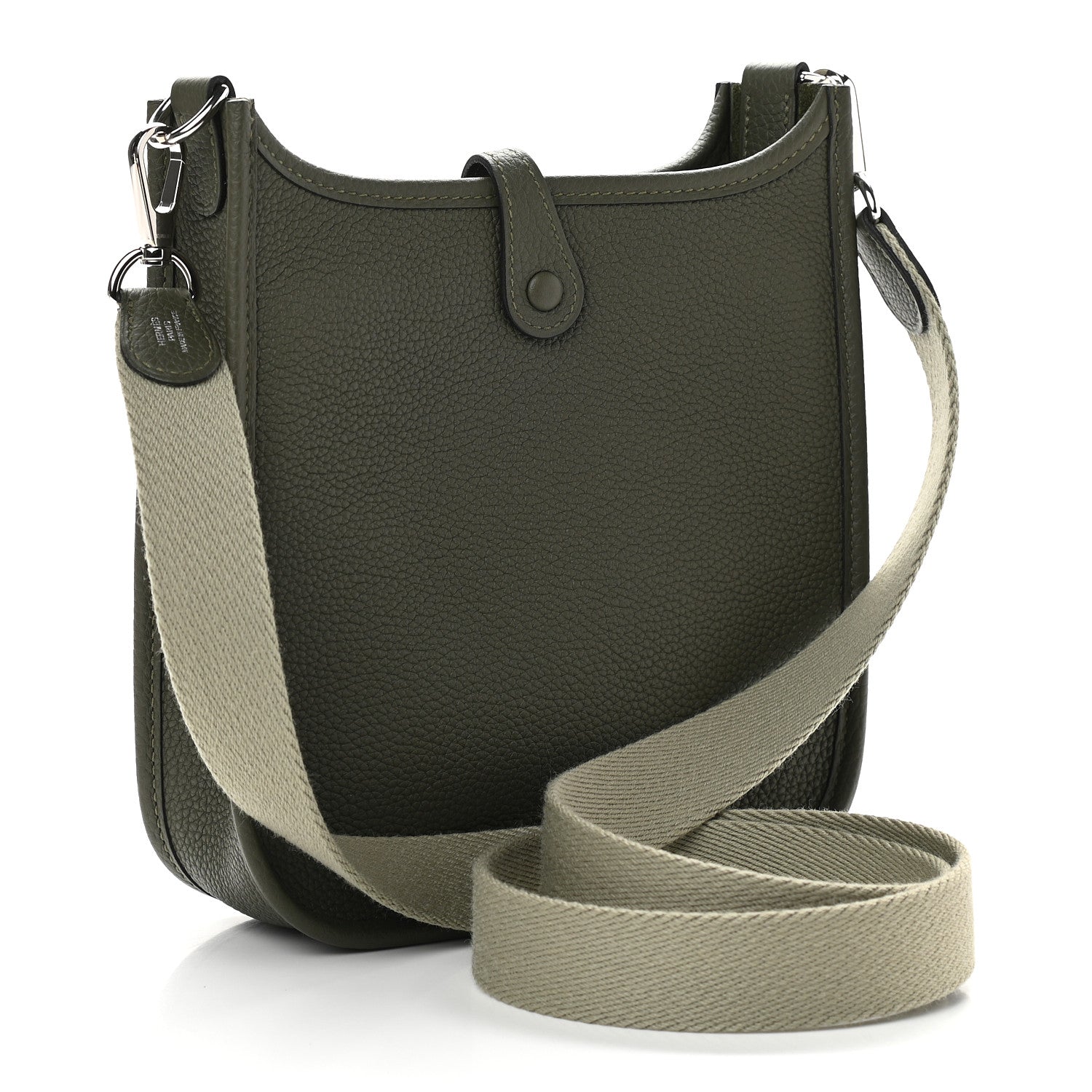 Hermes Taurillon Maurice Amazone Evelyne TPM Vert Olive Sauge 2 of 9