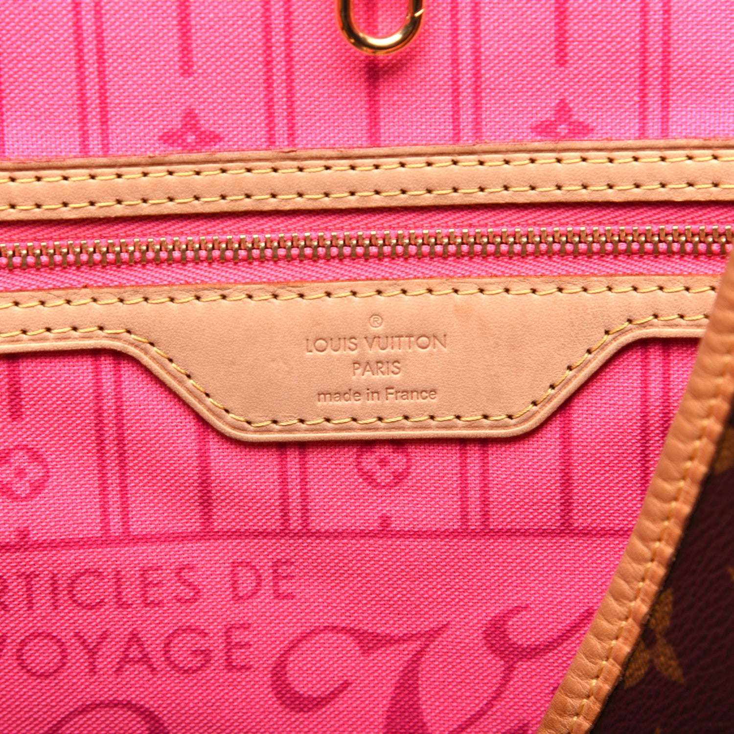 Louis Vuitton Monogram Roses Neverfull MM 8 of 11