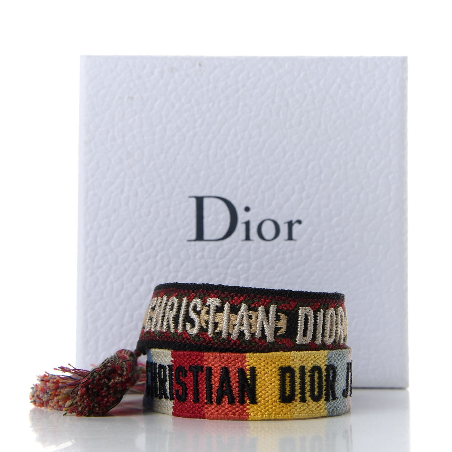 Woven Cotton J'Adior Friendship Bracelet Set Multicolor