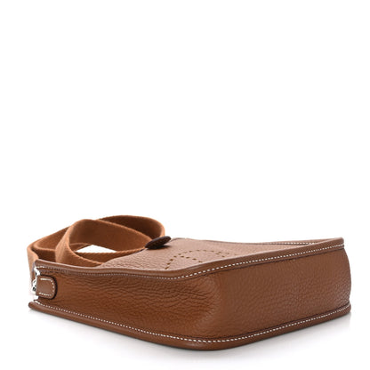 Hermes Taurillon Clemence Evelyne TPM Gold 4 of 10