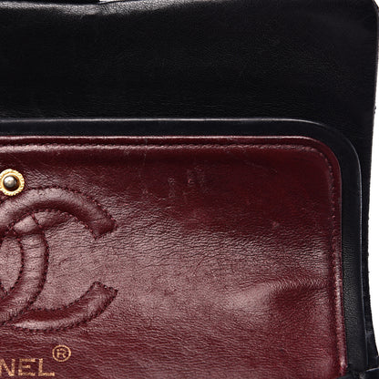 Chanel Lambskin Quilted Small Double Flap Black 22 of 24