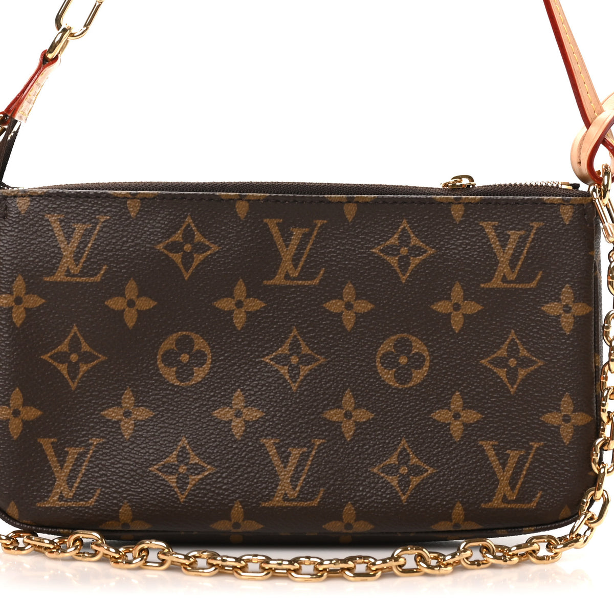 Louis Vuitton Monogram Chain Pochette Accessories 6 of 9