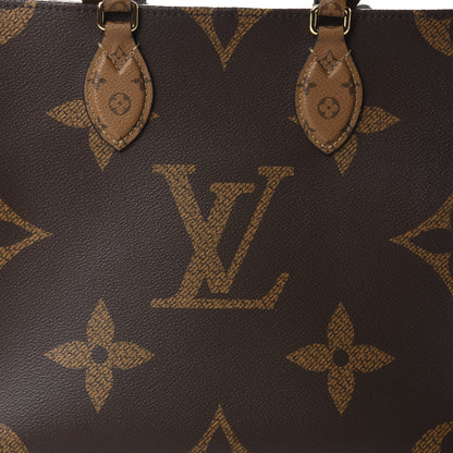 Louis Vuitton Reverse Monogram Giant Onthego MM 10 of 10