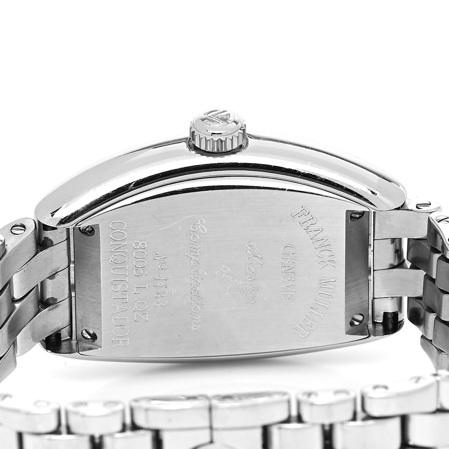 Franck Muller Stainless Steel 27mm Conquistador Automatic Watch Black 8002SC 4 of 5