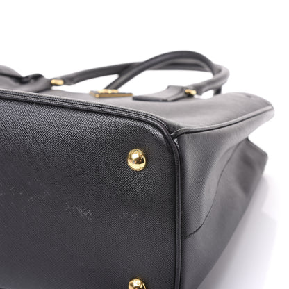 Prada Saffiano Lux Medium Tote Black 6 of 12
