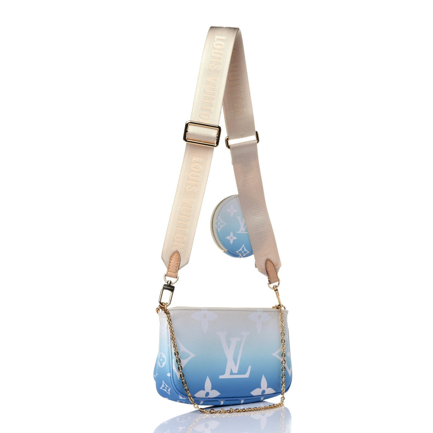 Monogram Giant By The Pool Multi Pochette Accessories Blue