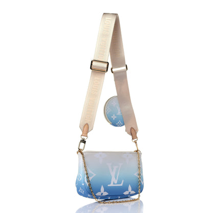 Louis Vuitton Monogram Giant By The Pool Multi Pochette Accessories Blue 2 of 14