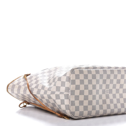 Louis Vuitton Damier Azur Neverfull MM 6 of 11