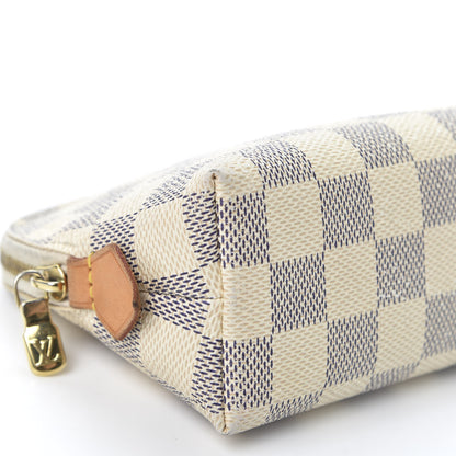 Louis Vuitton Damier Azur Cosmetic Pouch 5 of 9