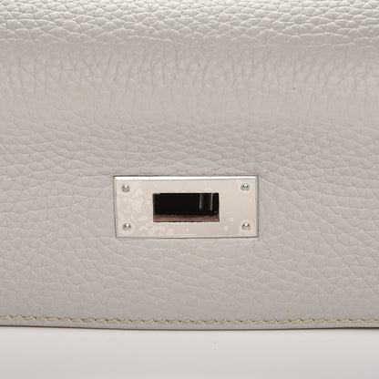 Hermes Taurillon Clemence Kelly Retourne 32 Gris Perle 21 of 33