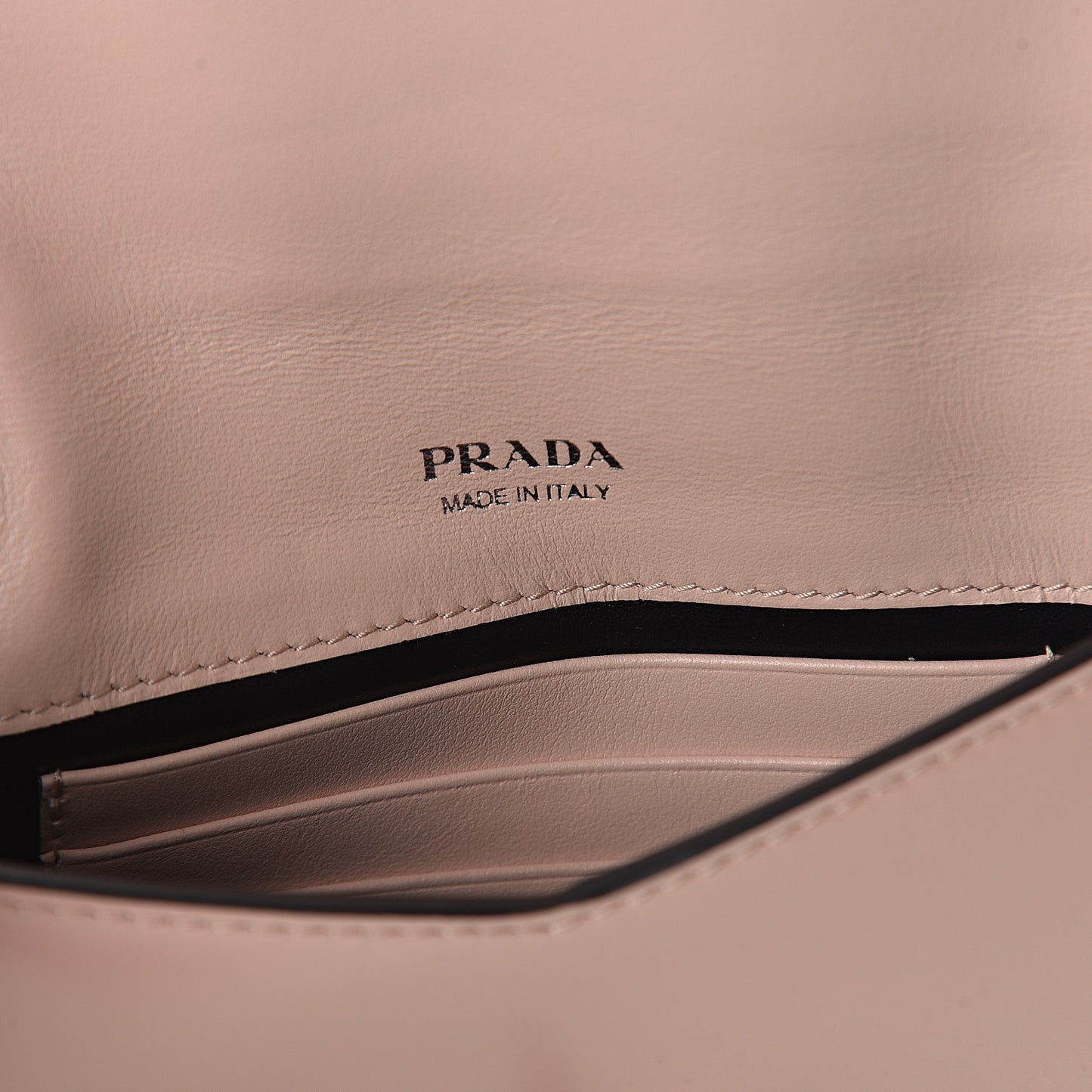 Spazzolato Logo Wristlet Pesca