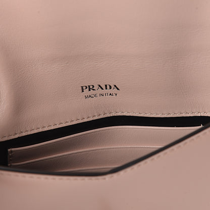 Prada Spazzolato Logo Wristlet Pesca 5 of 6