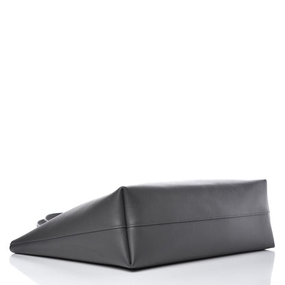 Saint Laurent Calfskin Large Shopping Tote Dark Grey 5 of 11