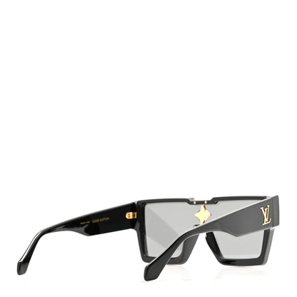 Louis Vuitton Acetate Swarovski Crystal Cyclone Sunglasses Z1578E Black 8 of 16