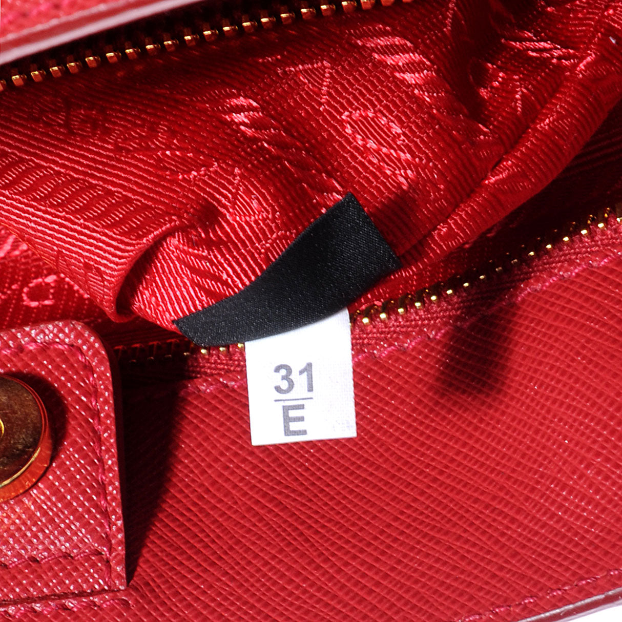 Saffiano Lux Tote Red