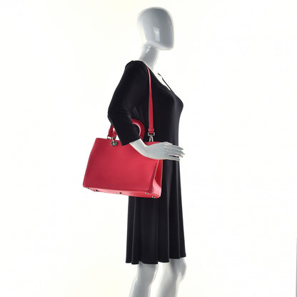Christian Dior Smooth Calfskin Medium Diorissimo Tote Fuchsia 2 of 19