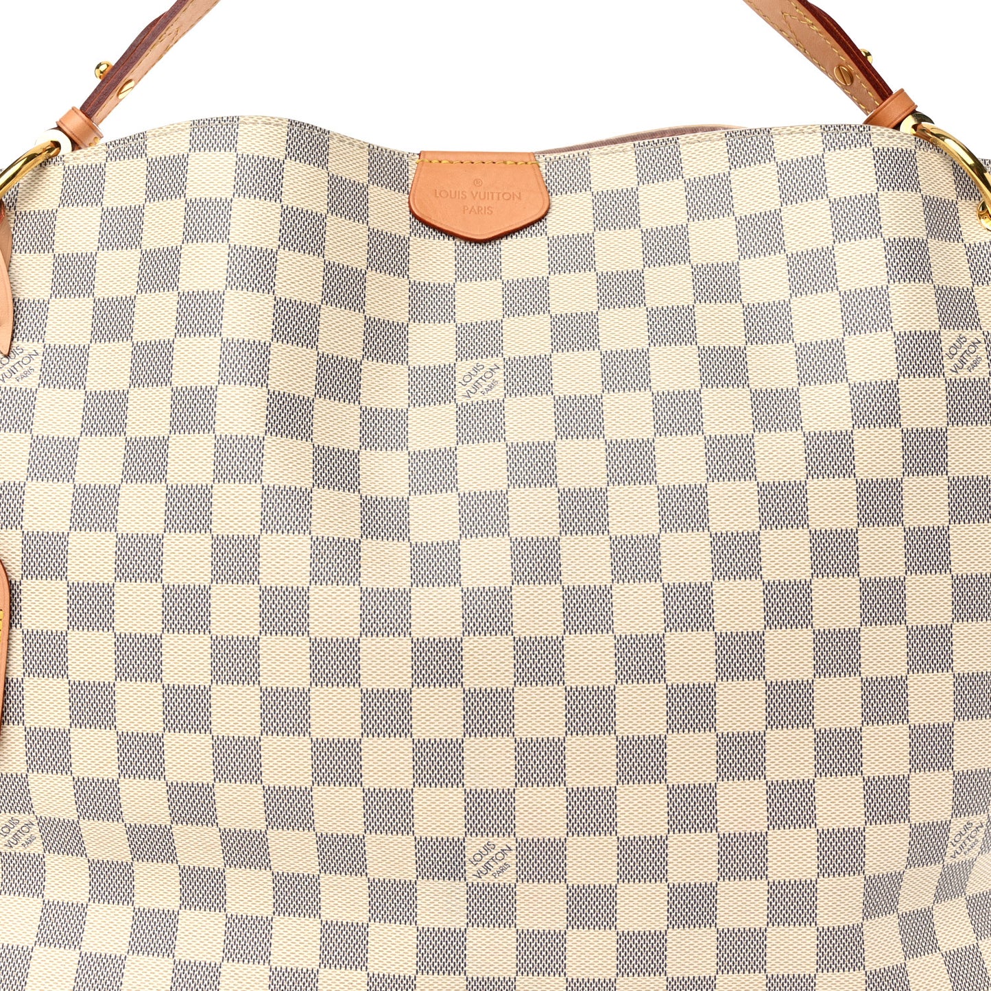 Damier Azur Graceful MM Rose Ballerine