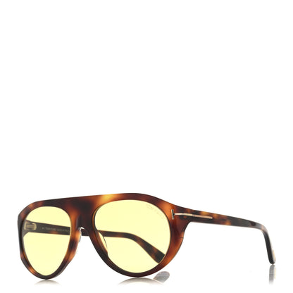 Tom Ford Rex-02  Aviator Sunglasses TF1001 Tortoise 1 of 7